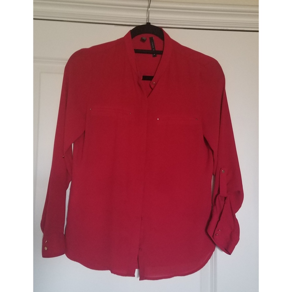 Mango Red blouse size XXS